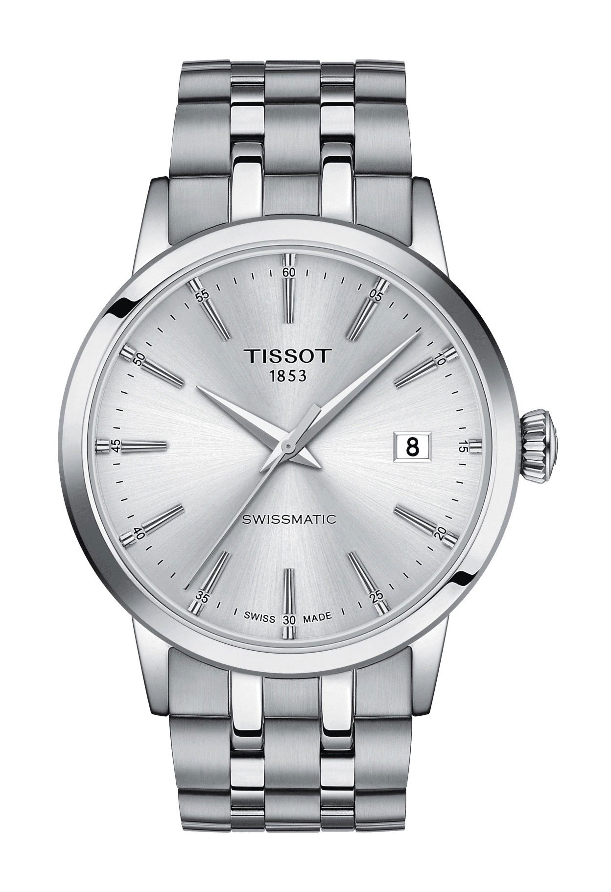 Tissot Classic Dream Swissmatic luxury timepiece - detailed view