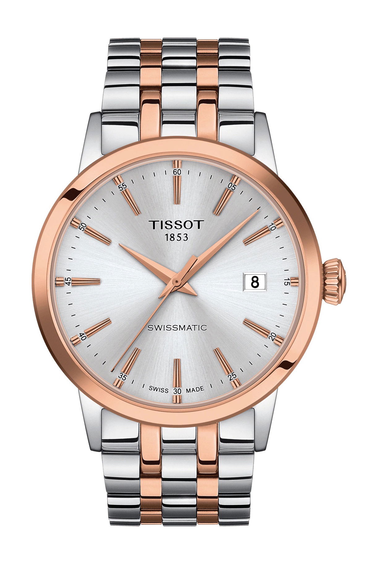 Tissot Classic Dream Swissmatic luxury timepiece - detailed view