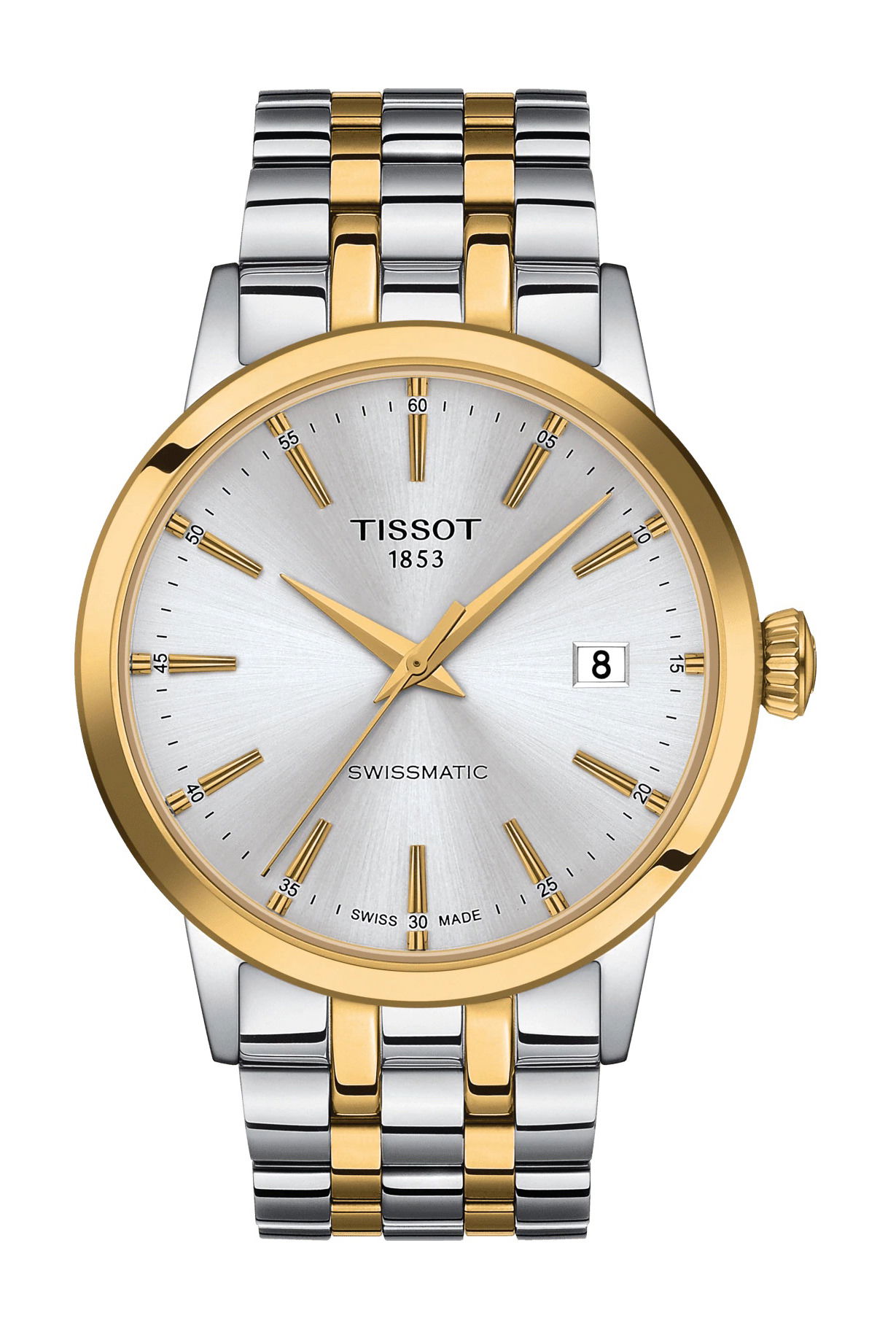 Tissot Classic Dream Swissmatic luxury timepiece - detailed view