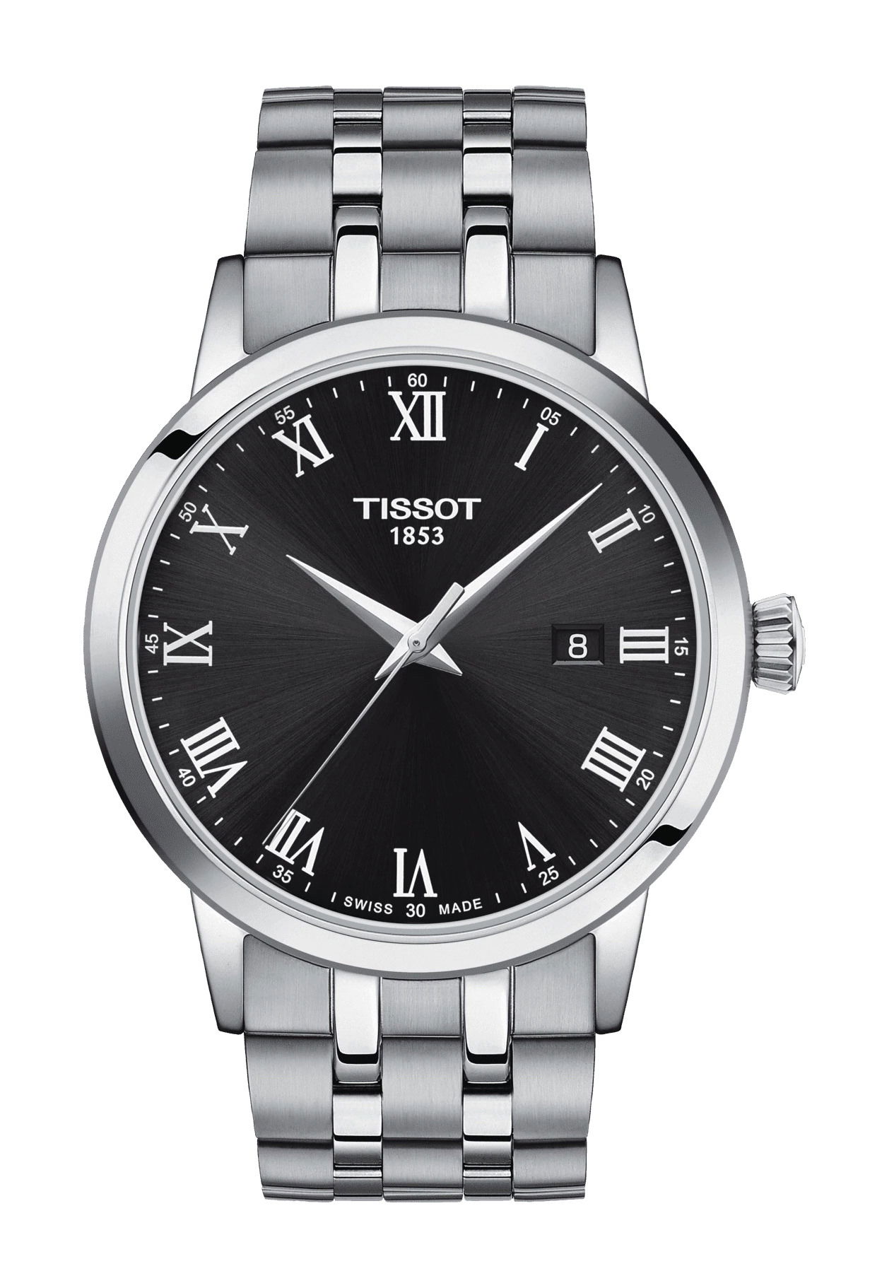 Tissot Classic Dream luxury timepiece - detailed view