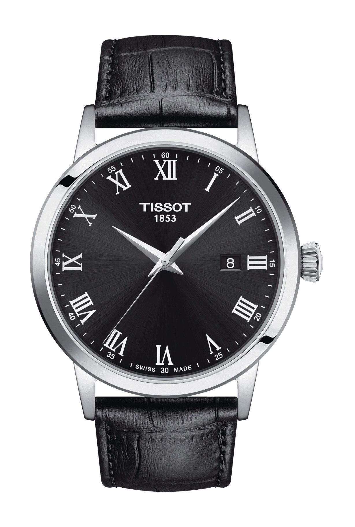Tissot Classic Dream luxury timepiece - detailed view