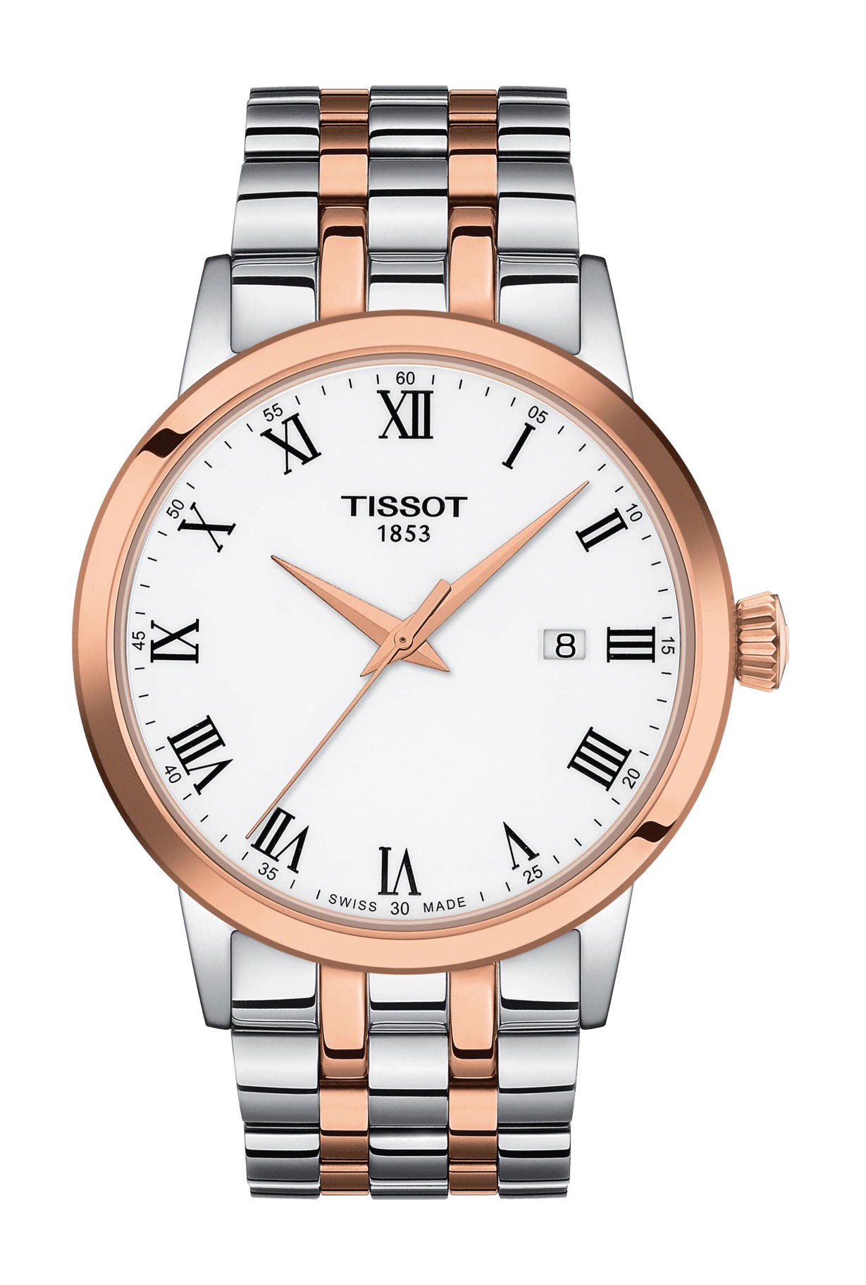 Tissot Classic Dream luxury timepiece - detailed view
