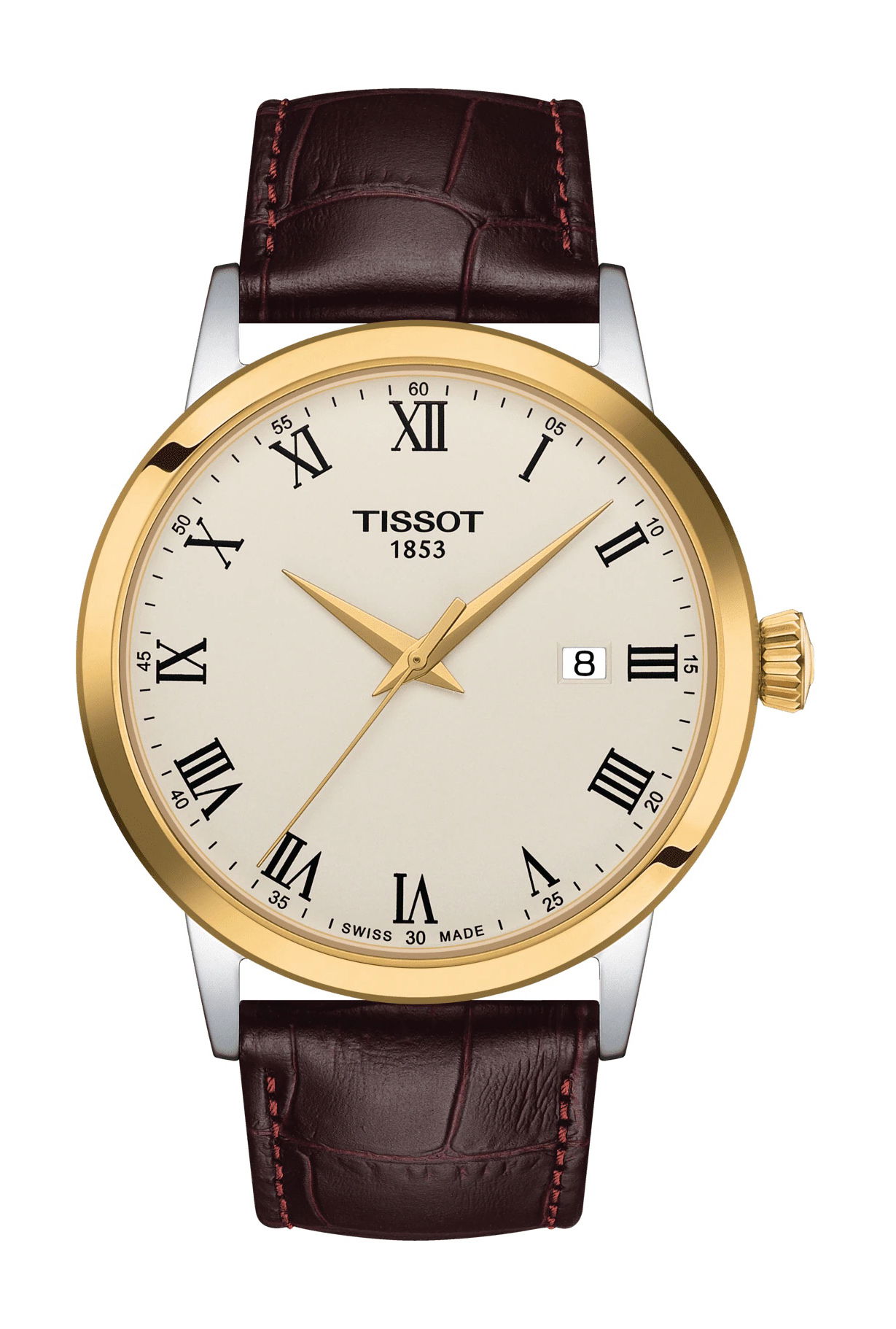Tissot Classic Dream luxury timepiece - detailed view