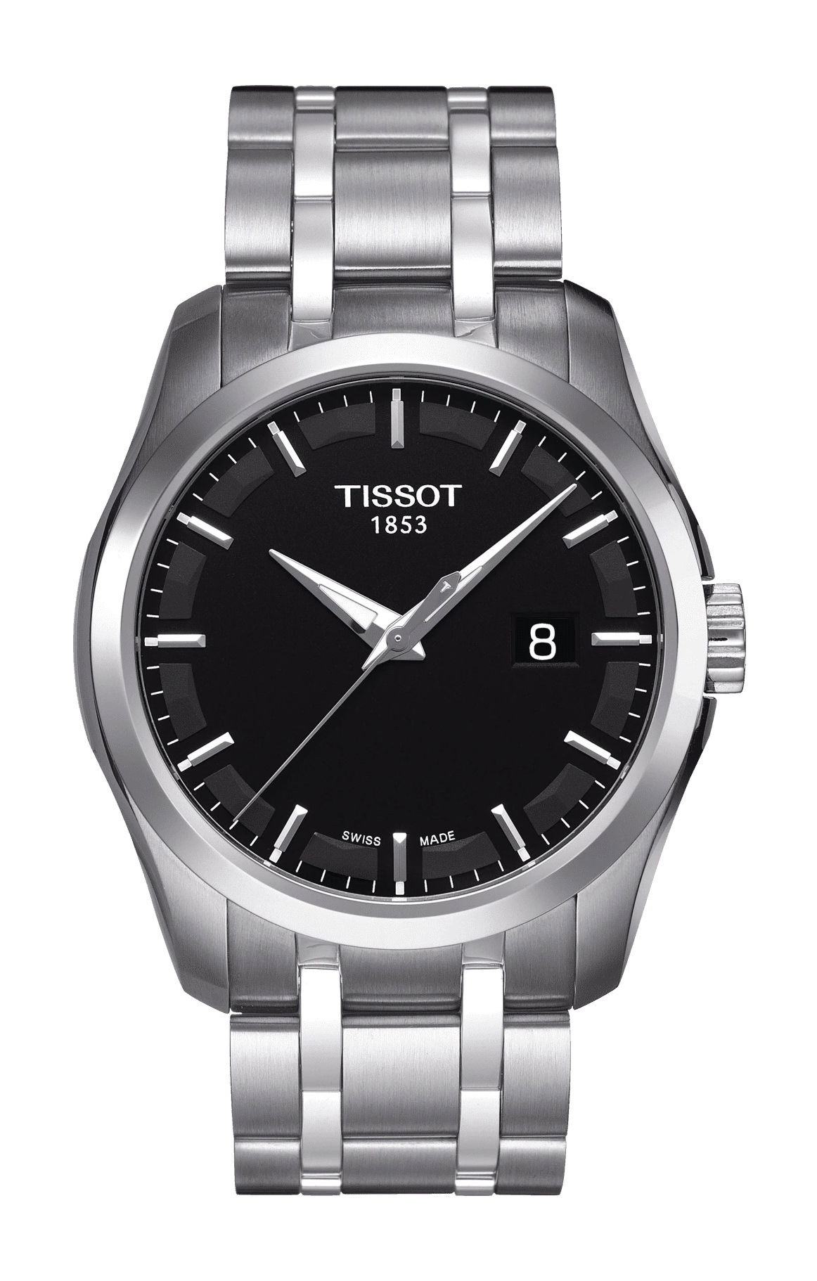 Tissot Couturier luxury timepiece - detailed view