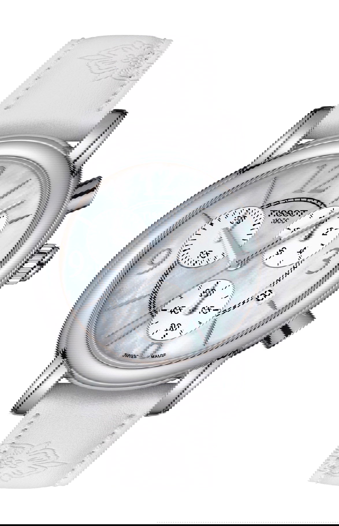 Tissot Dressport luxury timepiece - detailed view