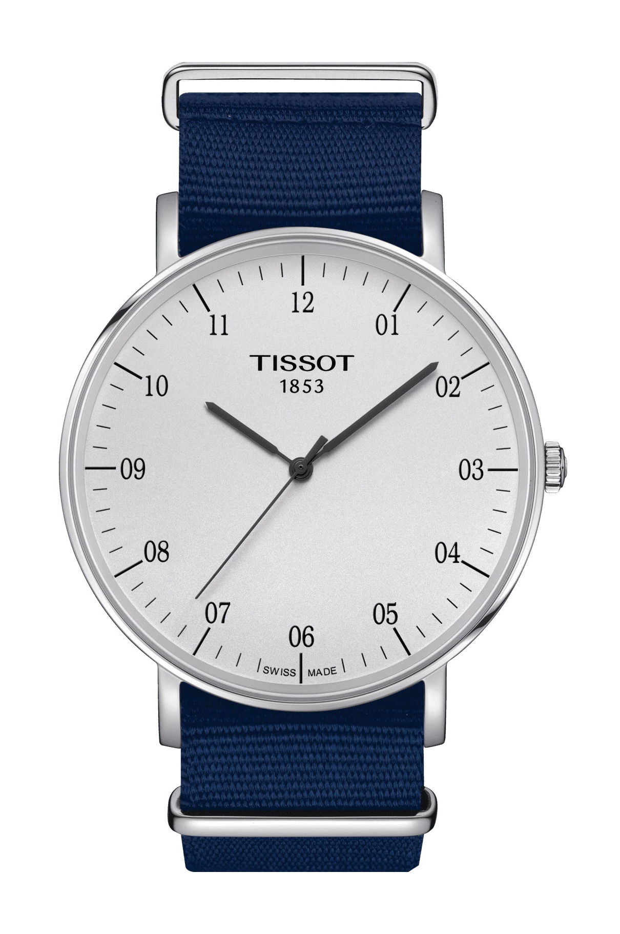 Tissot Everytime Large Nato luxury timepiece - detailed view