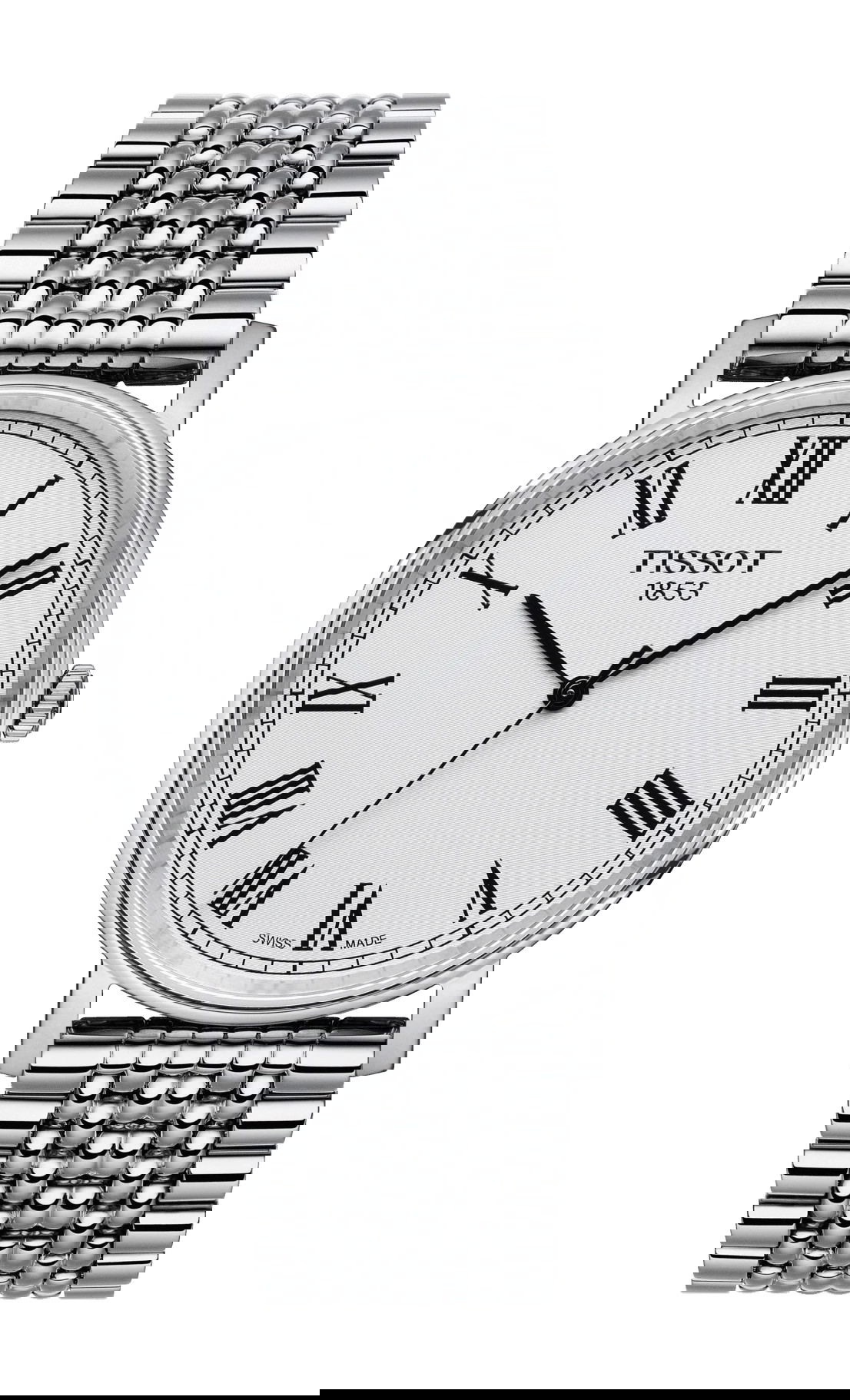 Tissot Everytime Medium Jungfraubahn Edition luxury timepiece - detailed view