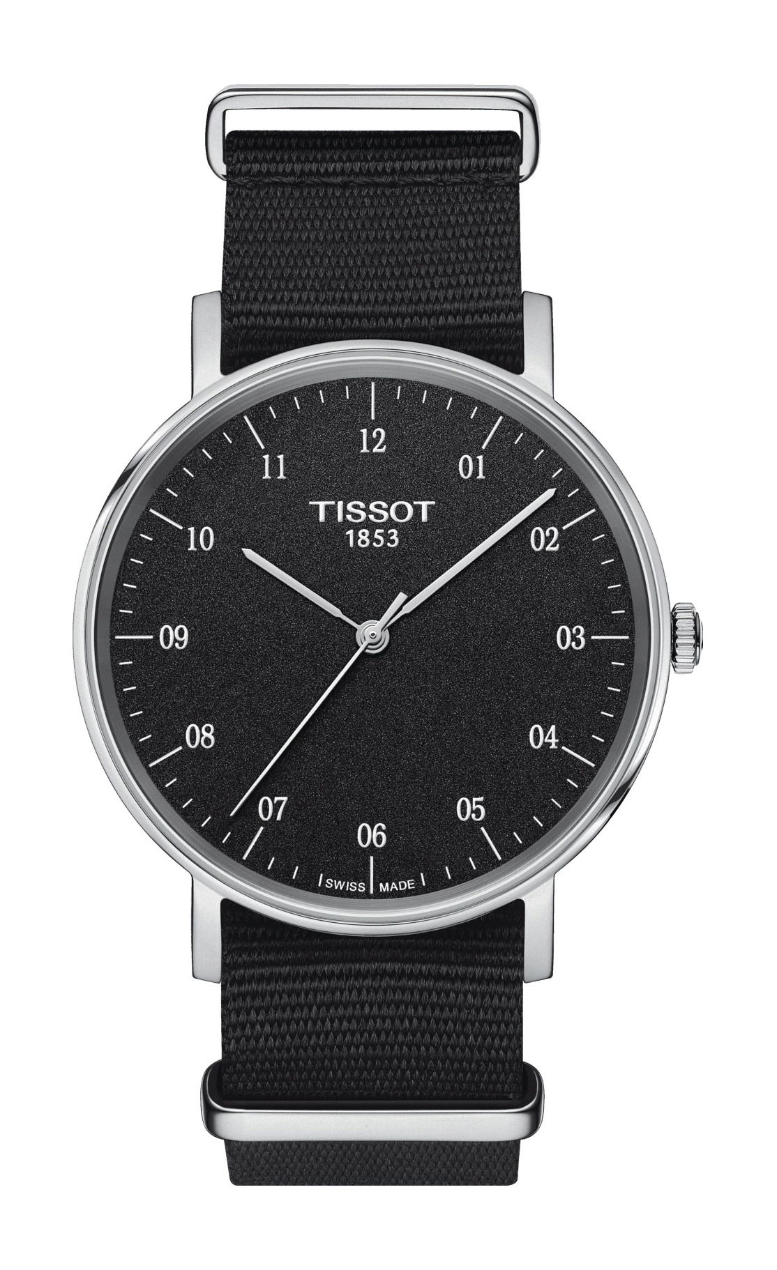 Tissot Everytime Medium Nato luxury timepiece - detailed view