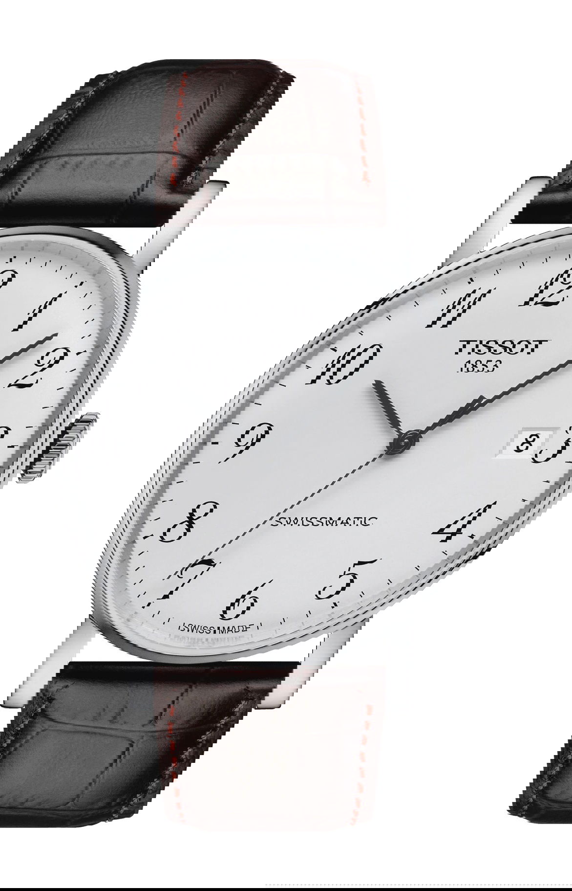 Tissot Everytime Swissmatic luxury timepiece - detailed view