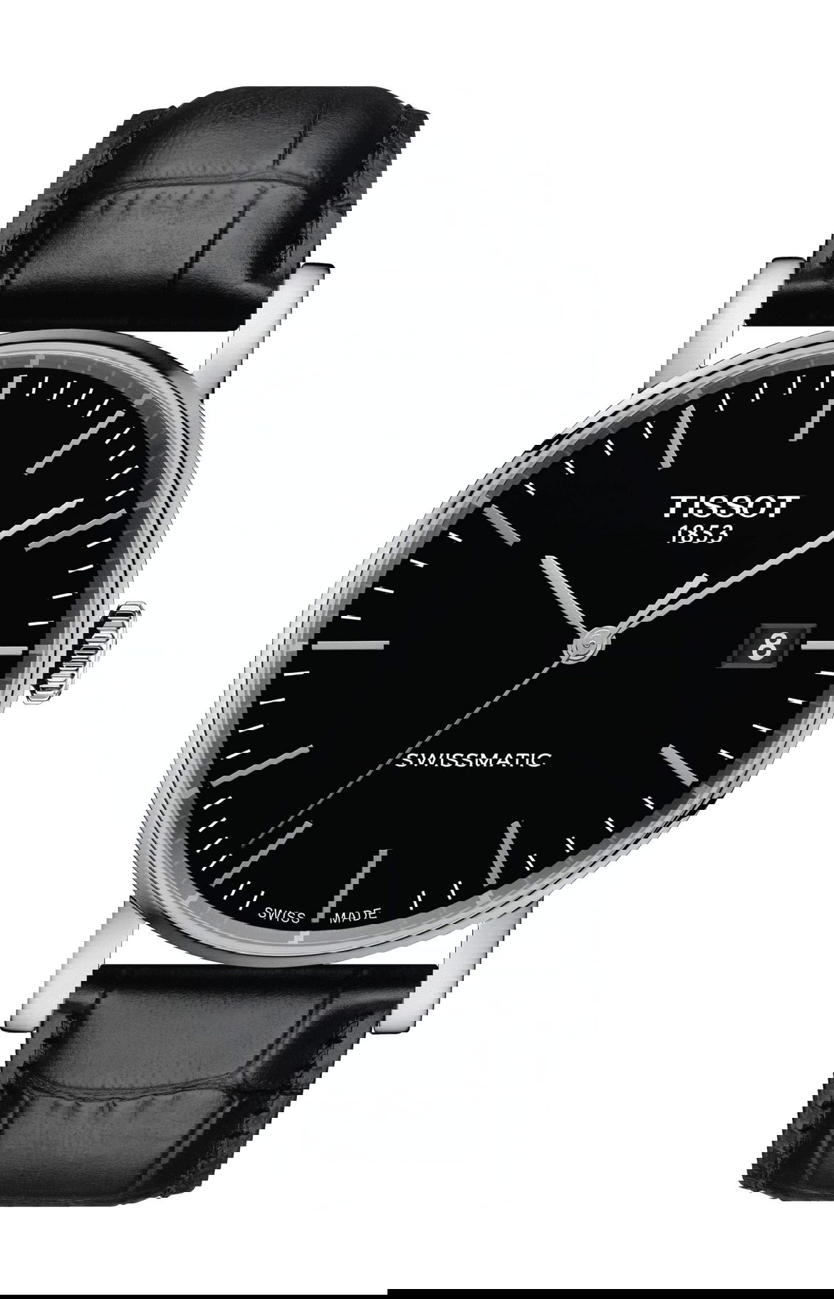 Tissot Everytime Swissmatic luxury timepiece - detailed view