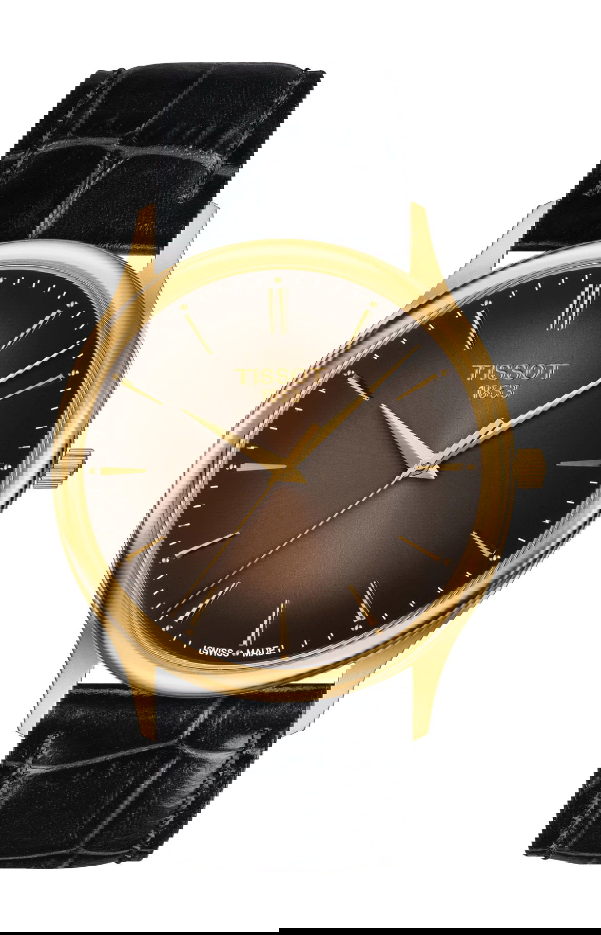 Tissot Excellence 18K Gold luxury timepiece - detailed view