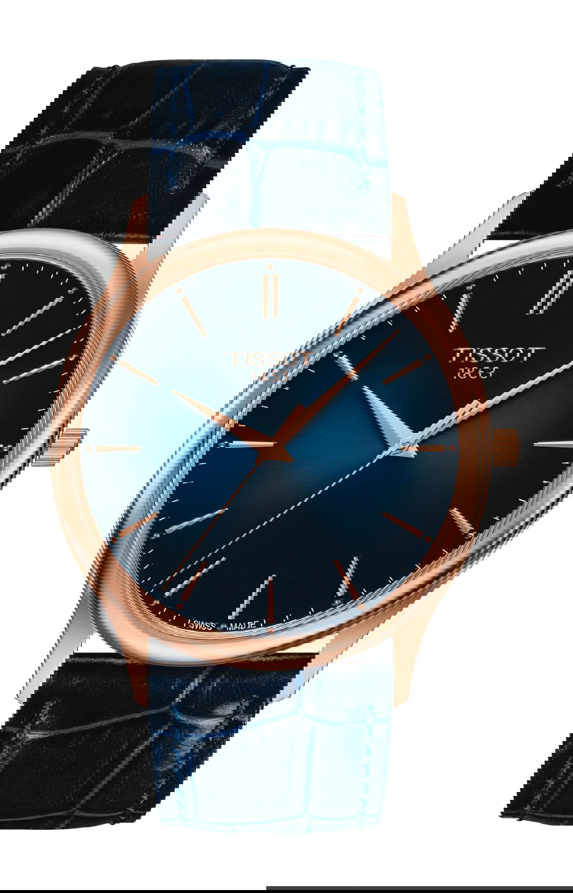Tissot Excellence 18K Gold luxury timepiece - detailed view