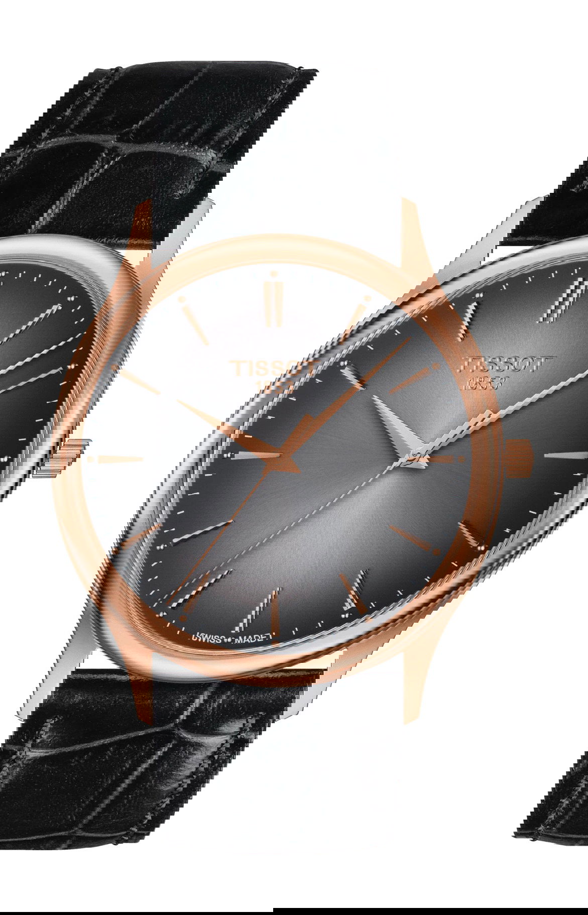 Tissot Excellence 18K Gold luxury timepiece - detailed view