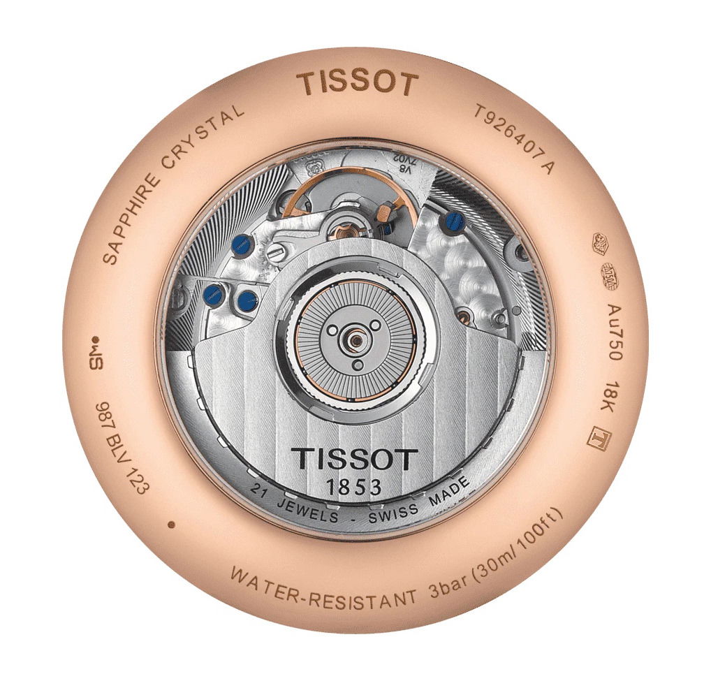 Tissot Excellence Automatic 18K Gold - View 2