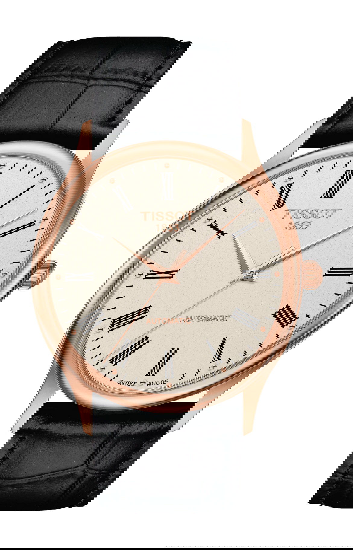 Tissot Excellence Automatic 18K Gold luxury timepiece - detailed view