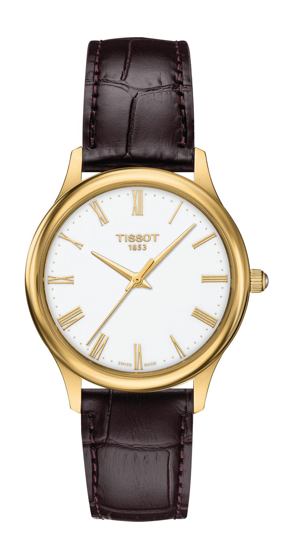 Tissot Excellence Lady 18K Gold luxury timepiece - detailed view