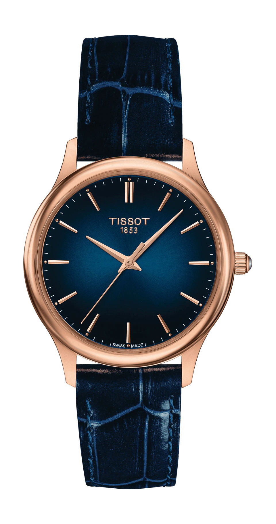 Tissot Excellence Lady 18K Gold luxury timepiece - detailed view