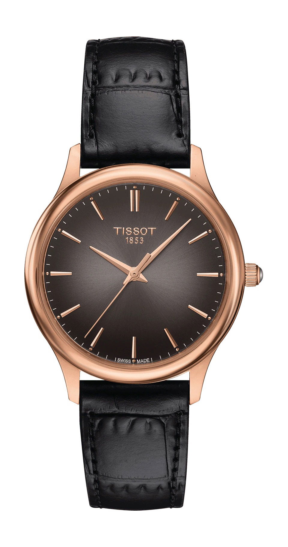 Tissot Excellence Lady 18K Gold luxury timepiece - detailed view