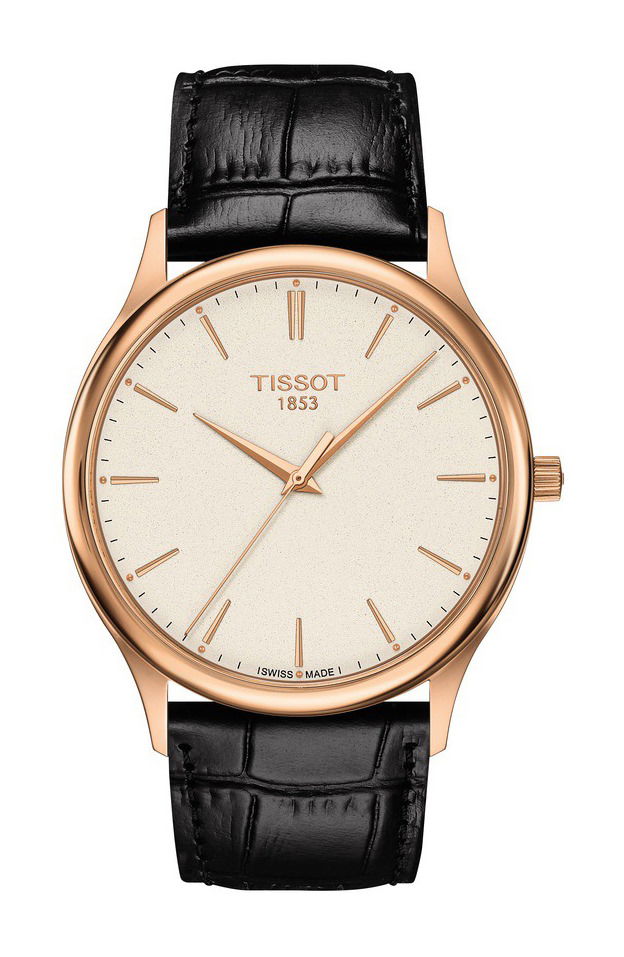 Tissot Excellence luxury timepiece - detailed view