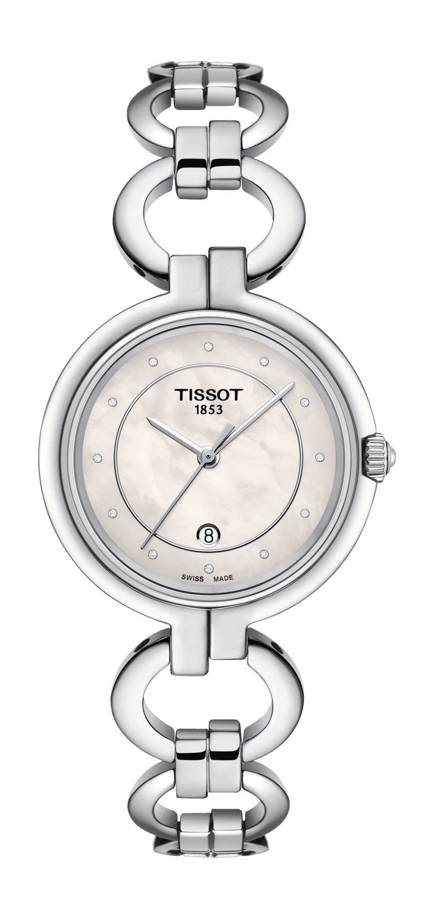Tissot Flamingo luxury timepiece - detailed view