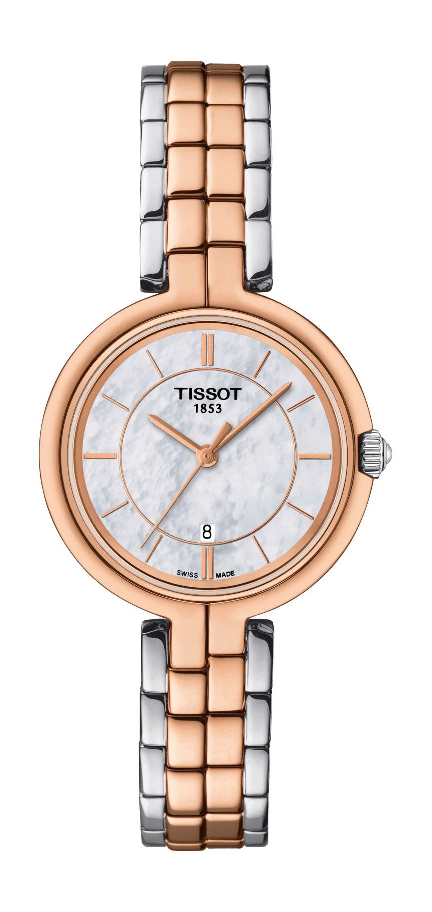 Tissot Flamingo luxury timepiece - detailed view