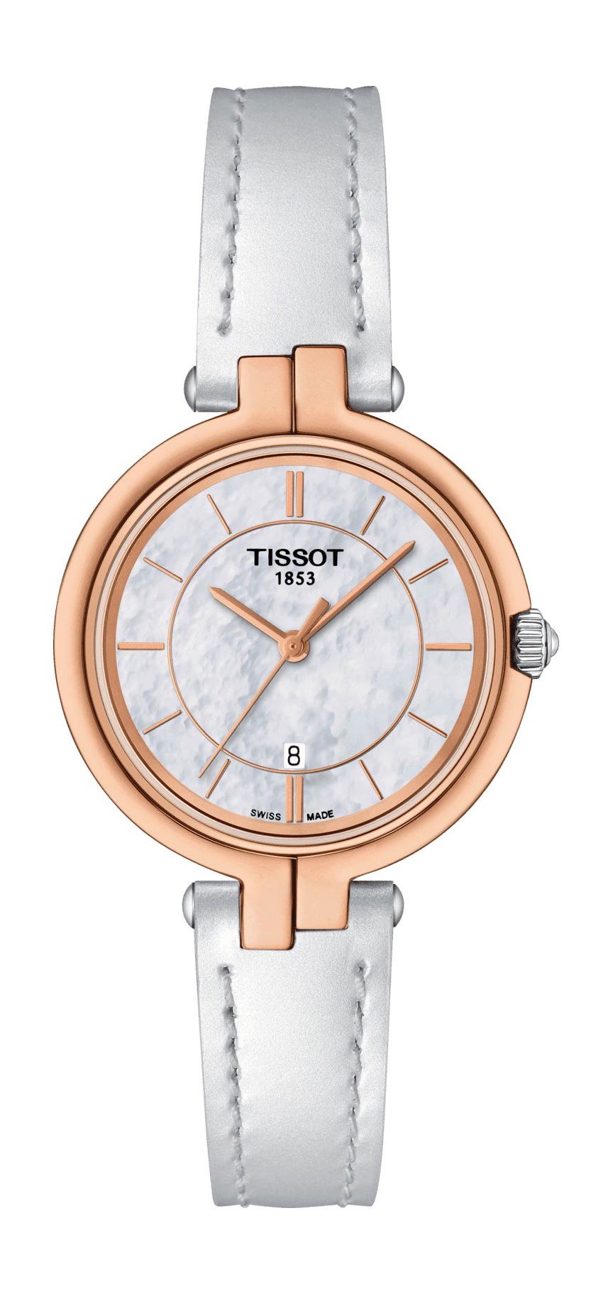 Tissot Flamingo luxury timepiece - detailed view