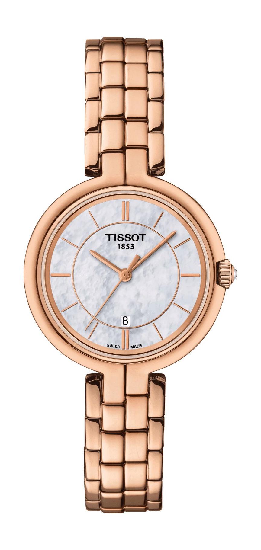 Tissot Flamingo luxury timepiece - detailed view