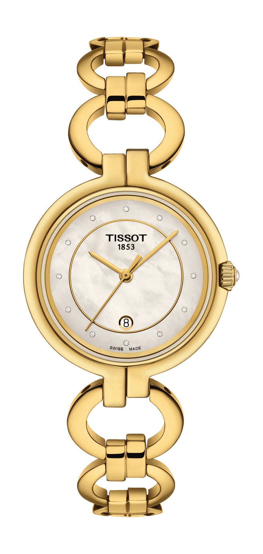 Tissot Flamingo luxury timepiece - detailed view