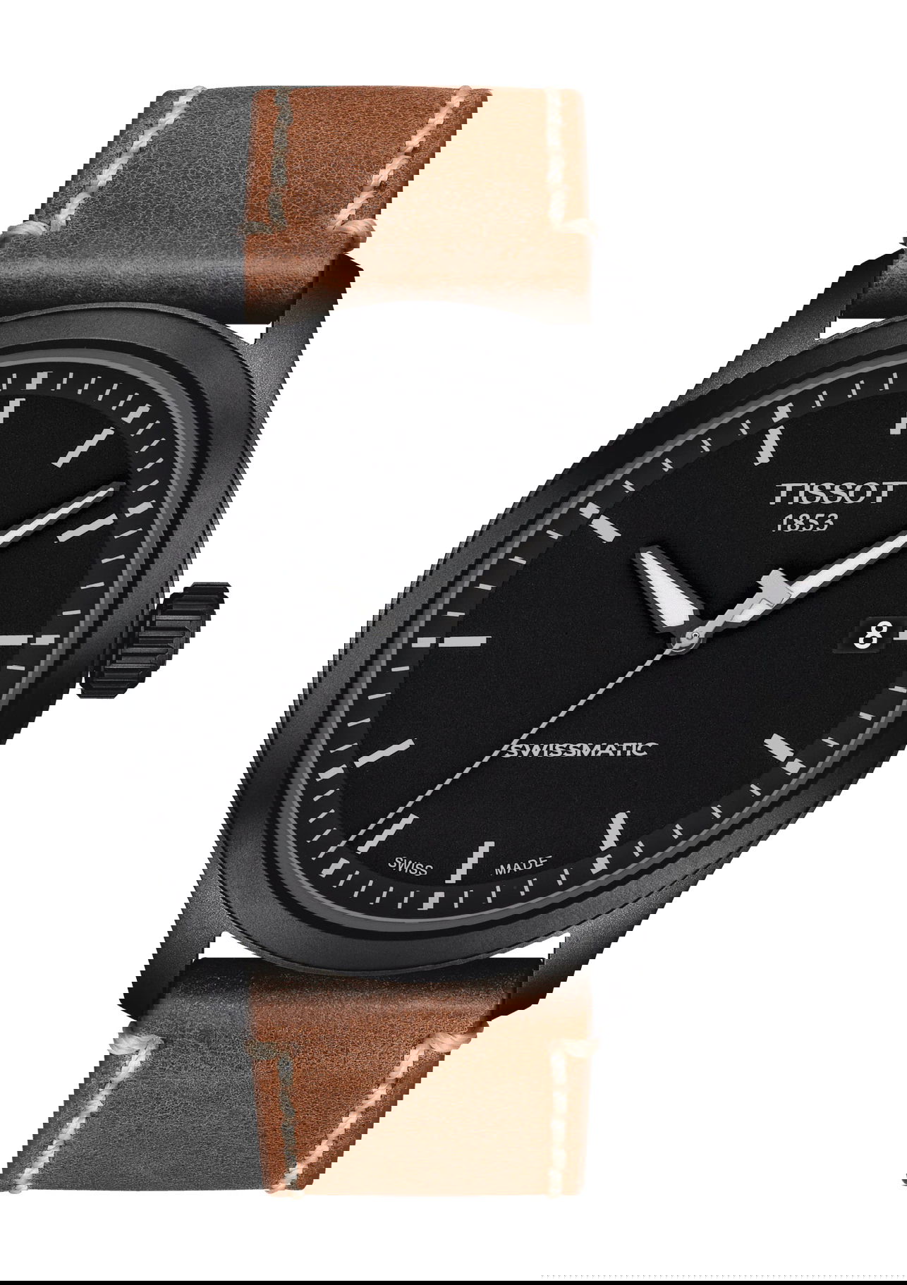 Tissot Gent XL Swissmatic luxury timepiece - detailed view