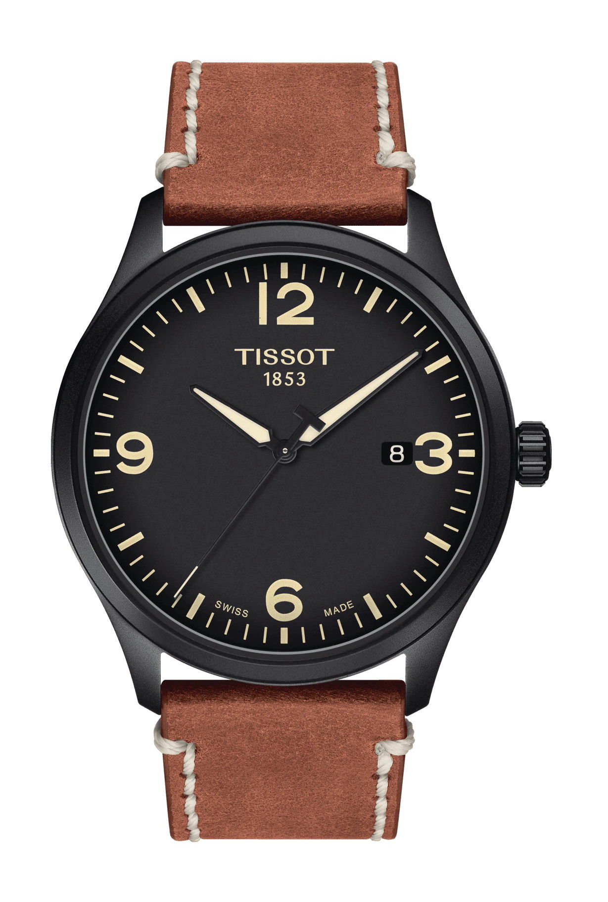 Tissot Gent XL luxury timepiece - detailed view