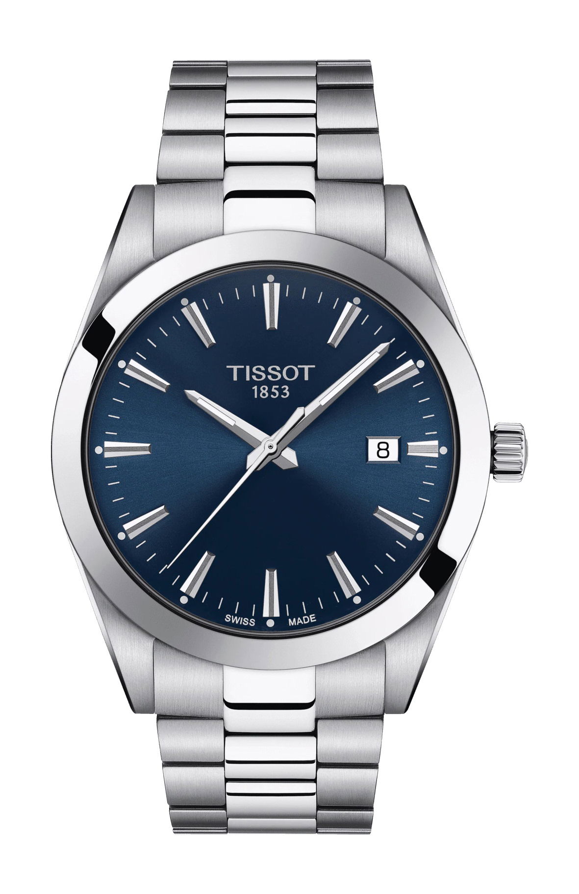 Tissot Gentleman luxury timepiece - detailed view