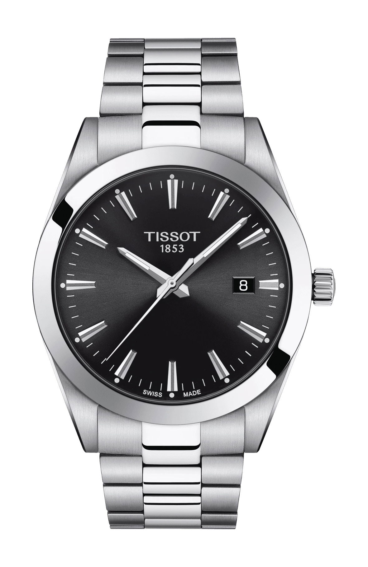 Tissot Gentleman luxury timepiece - detailed view