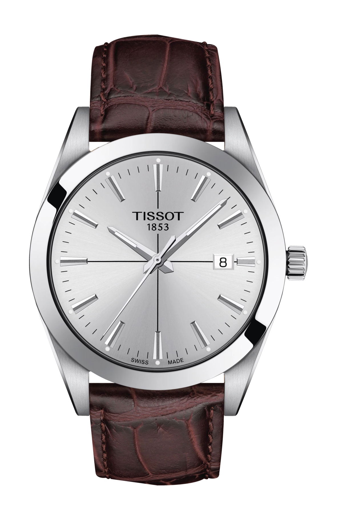 Tissot Gentleman luxury timepiece - detailed view