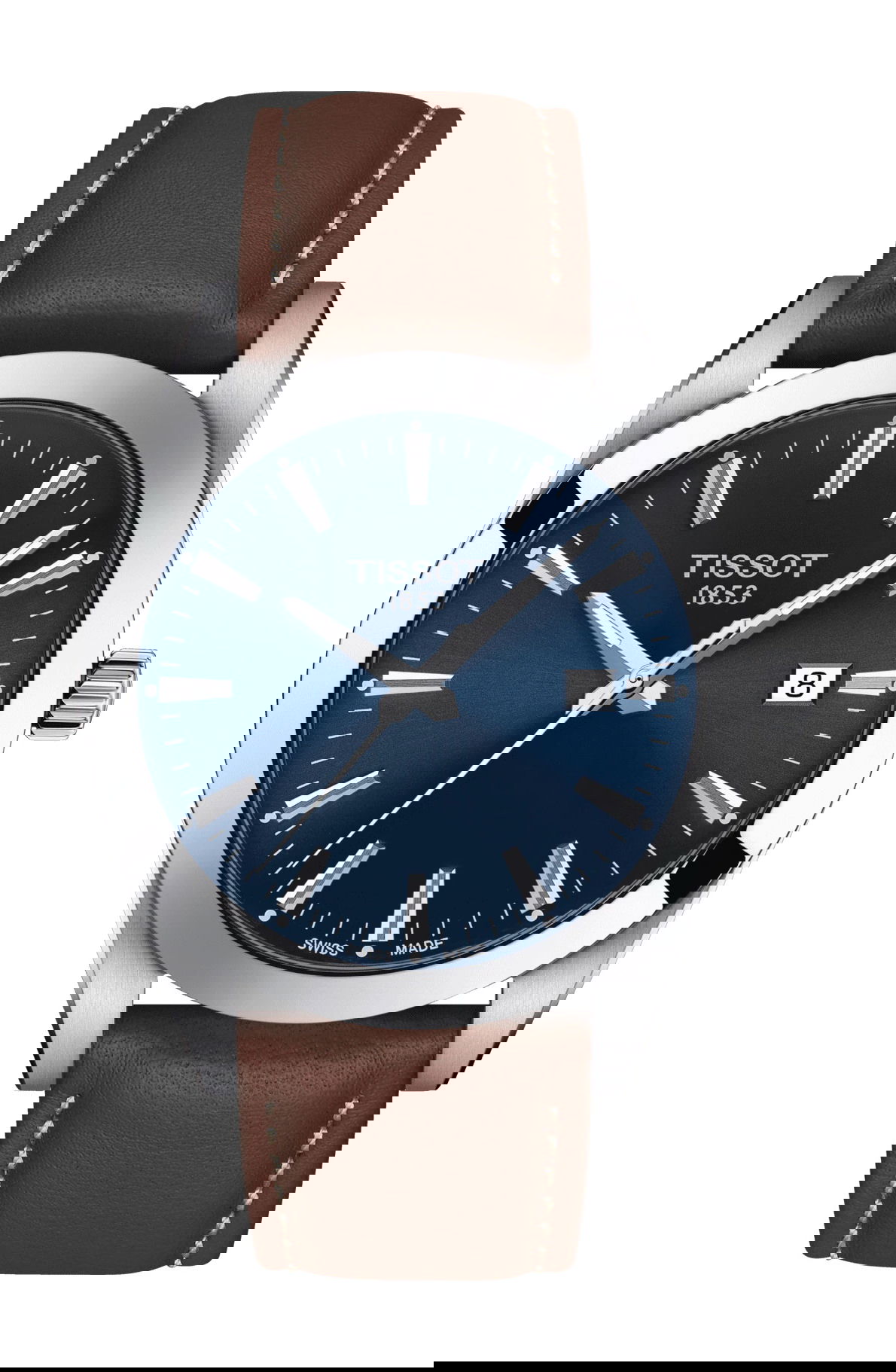 Tissot Gentleman luxury timepiece - detailed view