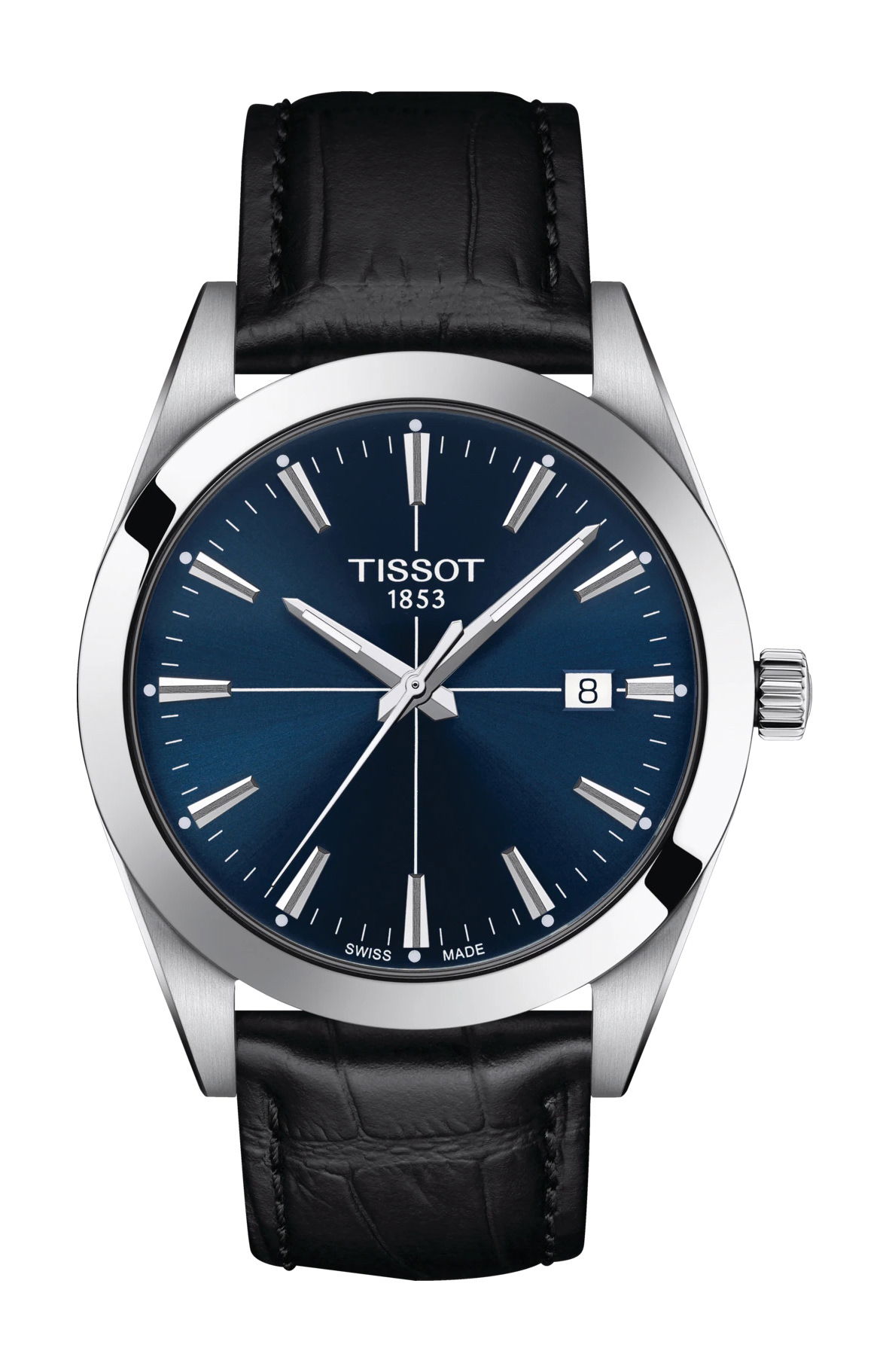 Tissot Gentleman luxury timepiece - detailed view