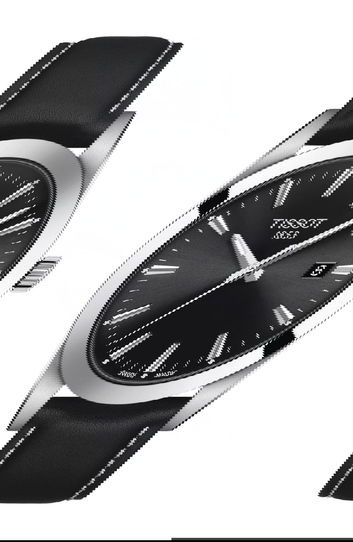 Tissot Gentleman luxury timepiece - detailed view