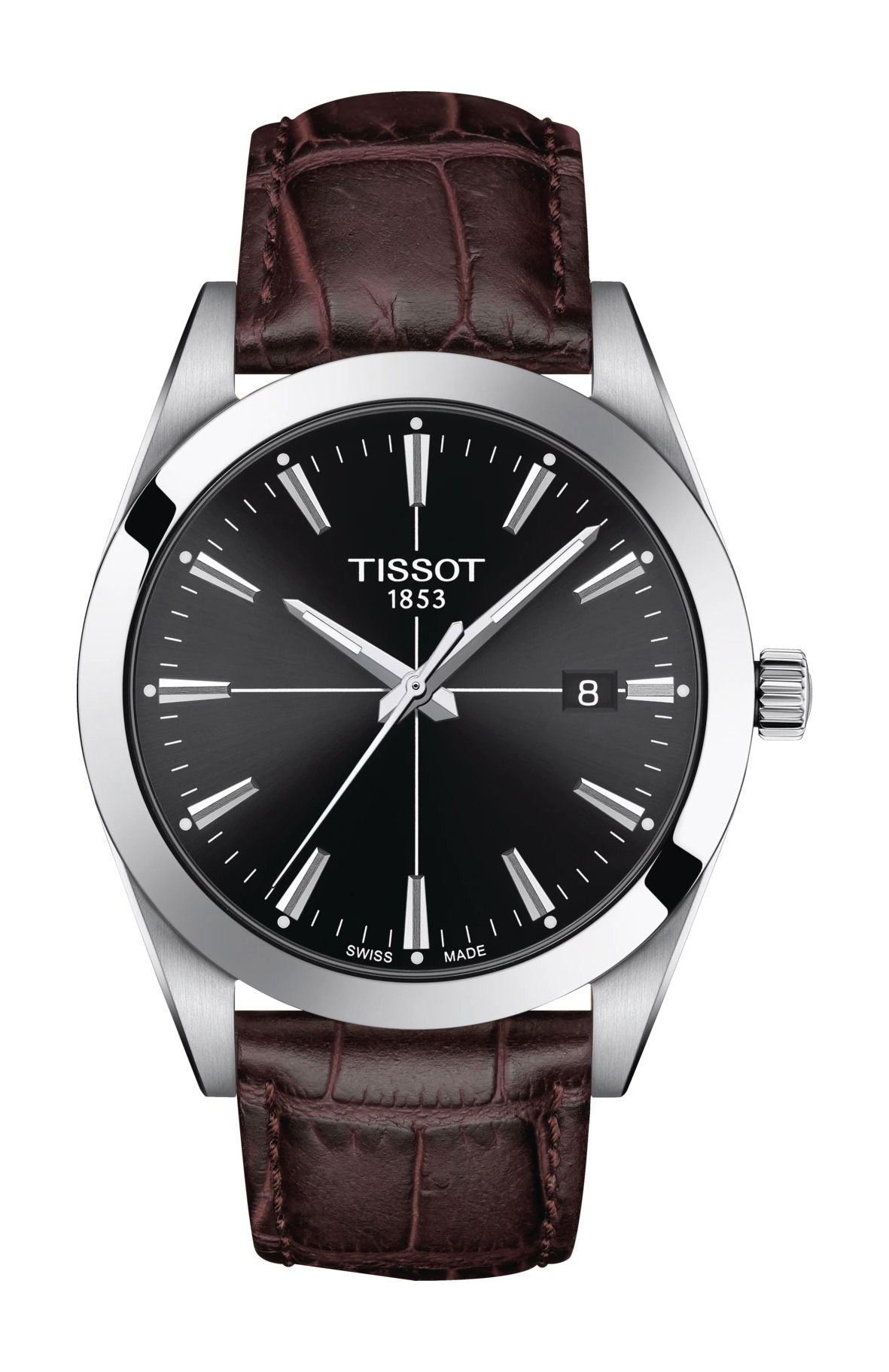 Tissot Gentleman luxury timepiece - detailed view