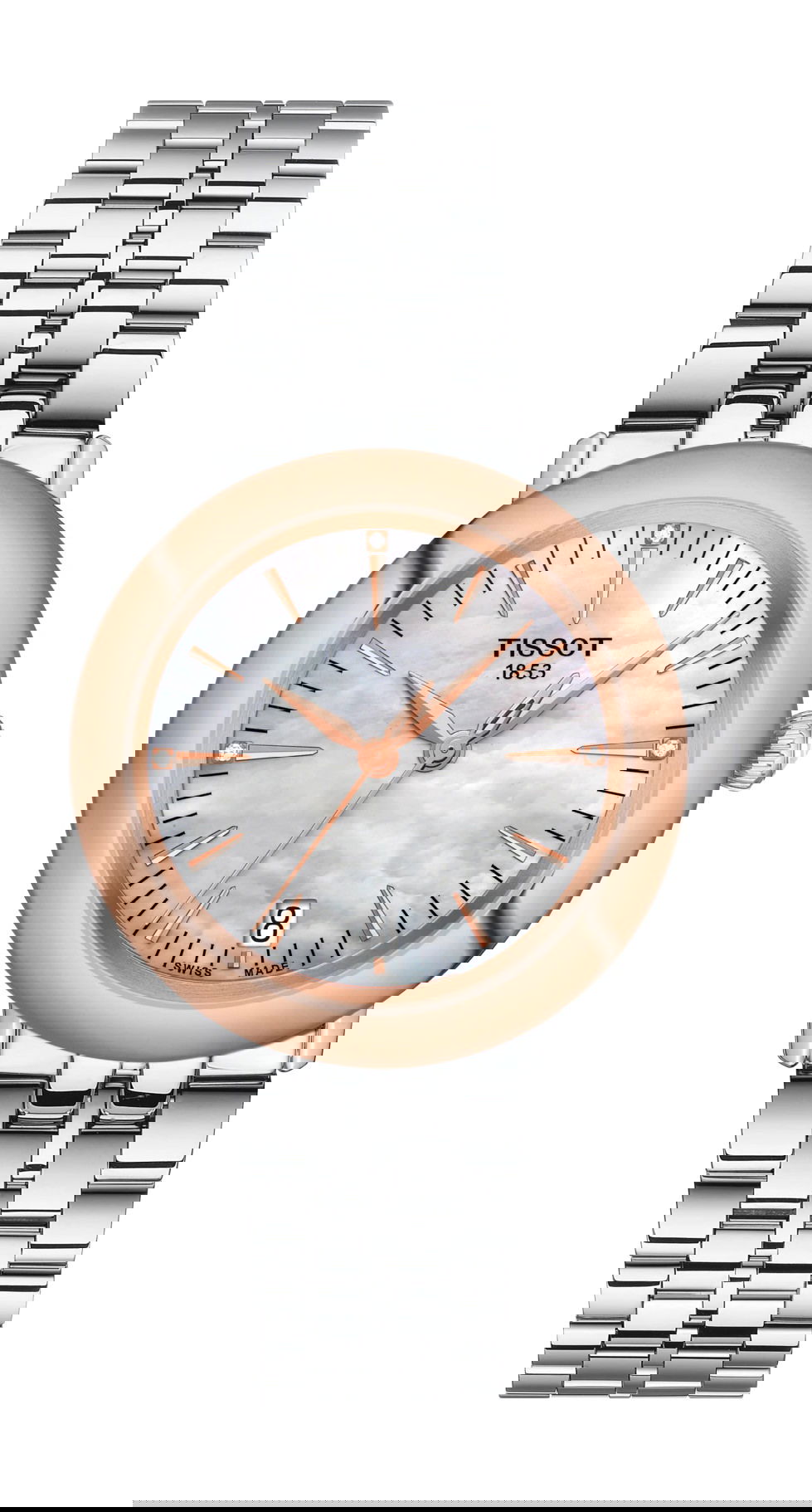 Tissot Glendora 18K Gold luxury timepiece - detailed view