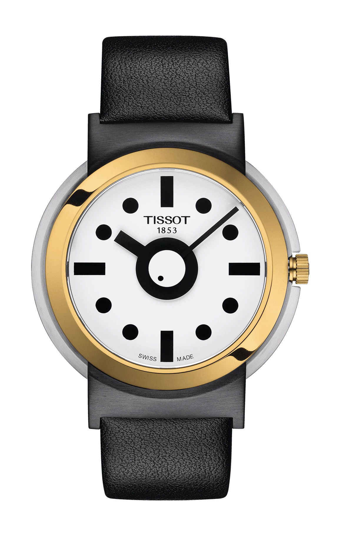 Tissot Heritage Memphis Gent luxury timepiece - detailed view