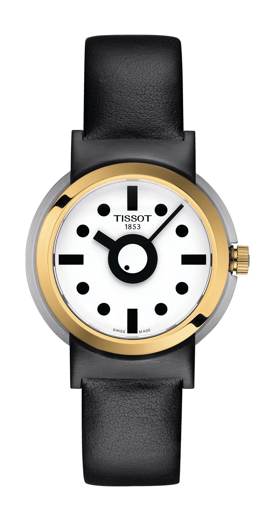 Tissot Heritage Memphis Lady luxury timepiece - detailed view