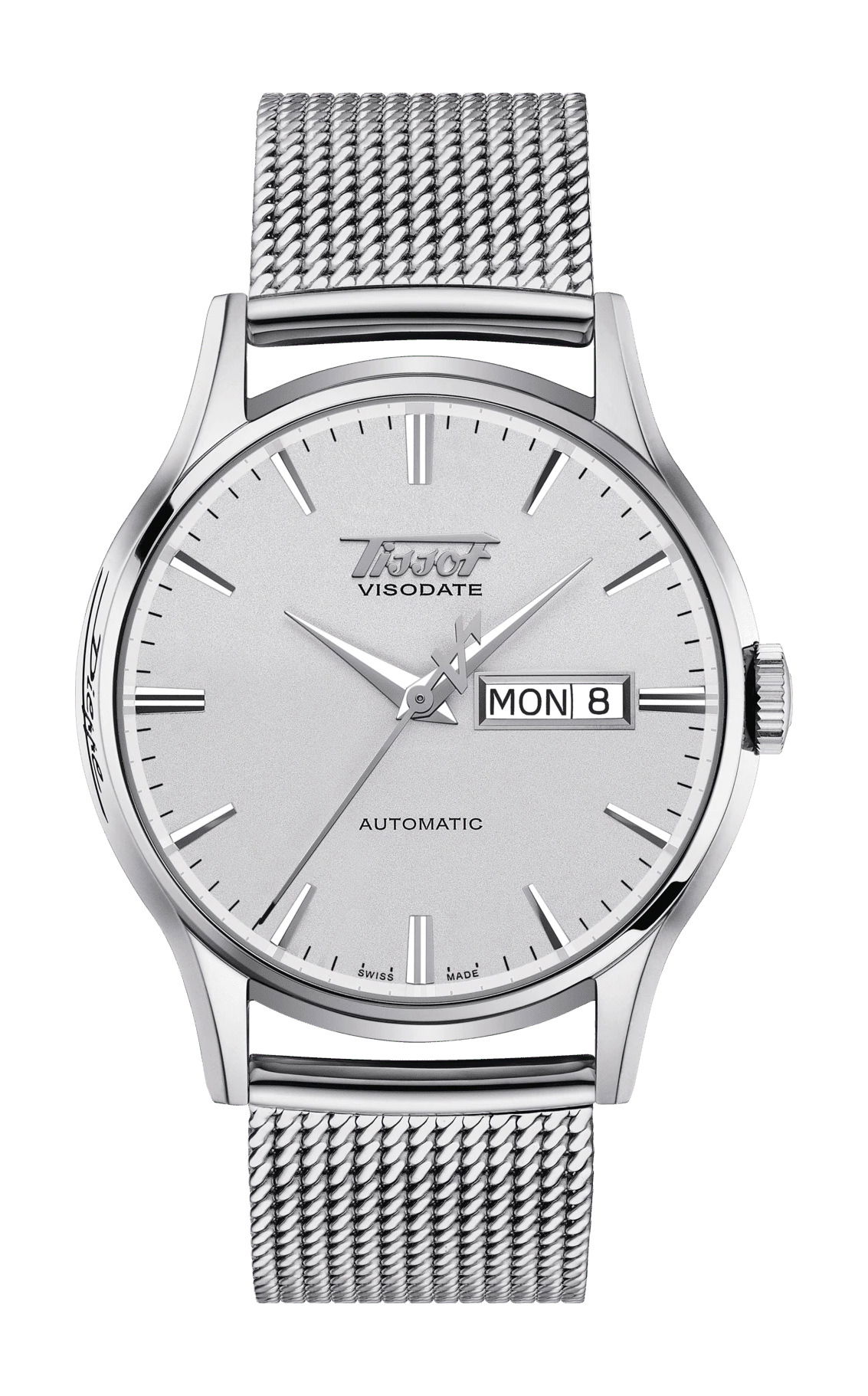 Tissot Heritage Visodate Automatic Alpine Dieppe 50th Anniversary Special Edition luxury timepiece - detailed view
