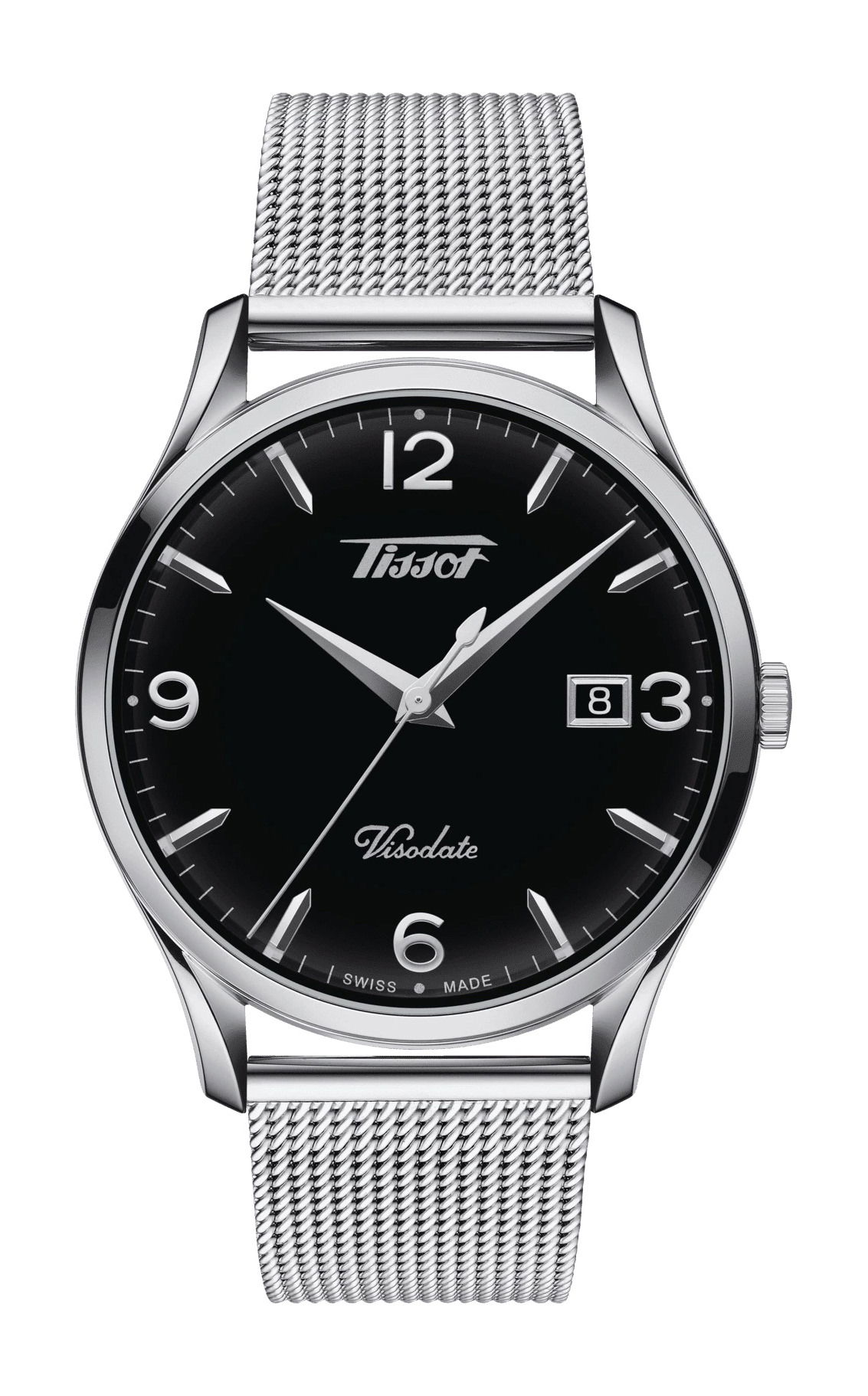 Tissot Heritage Visodate luxury timepiece - detailed view