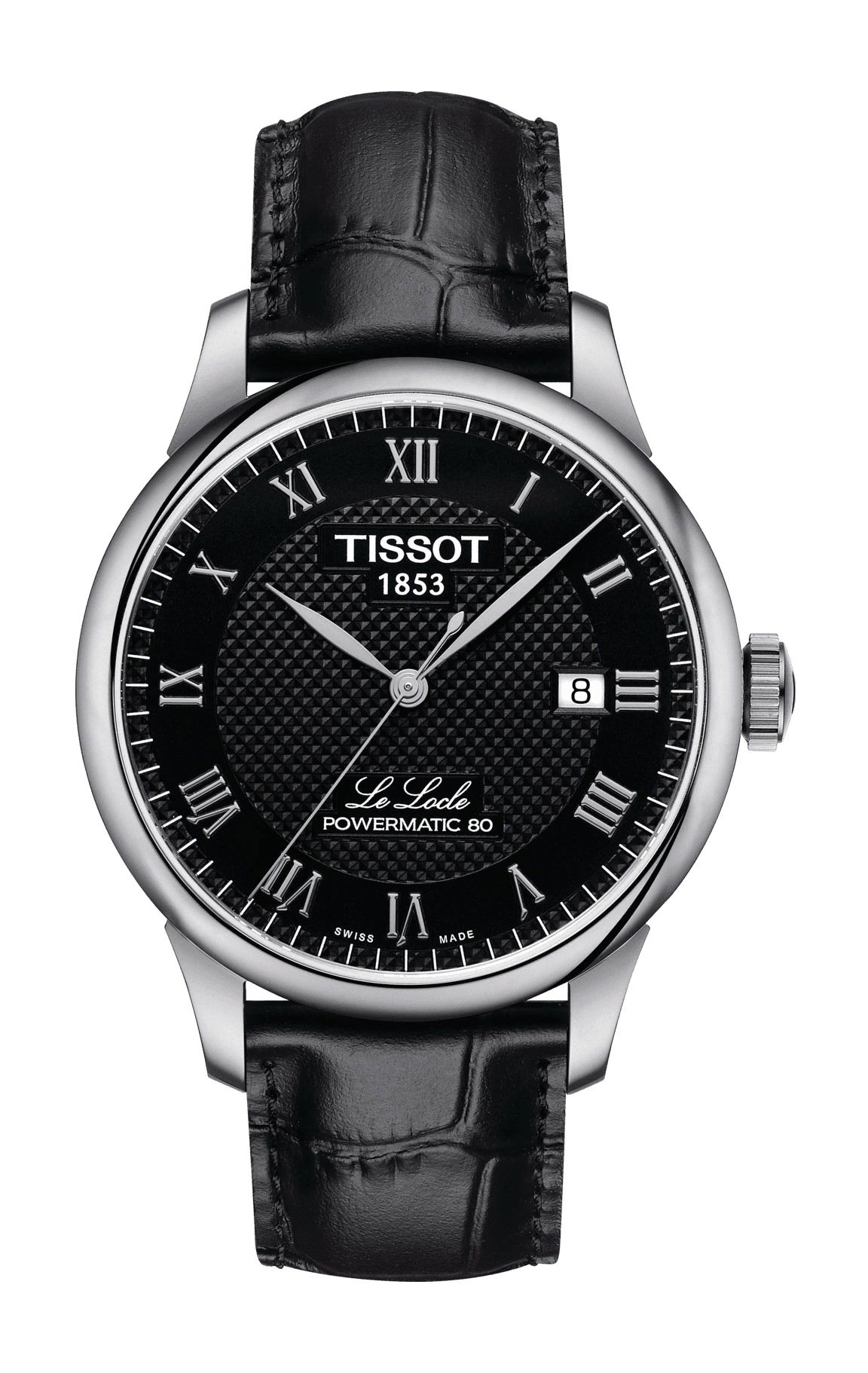 Tissot Le Locle Powermatic 80 luxury timepiece - detailed view