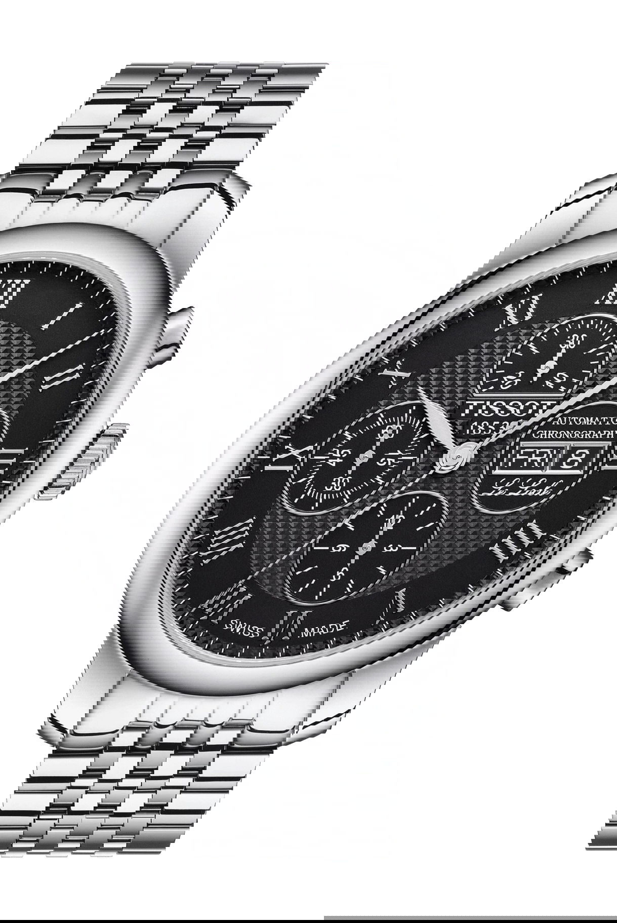 Tissot Le Locle Valjoux Chronograph luxury timepiece - detailed view