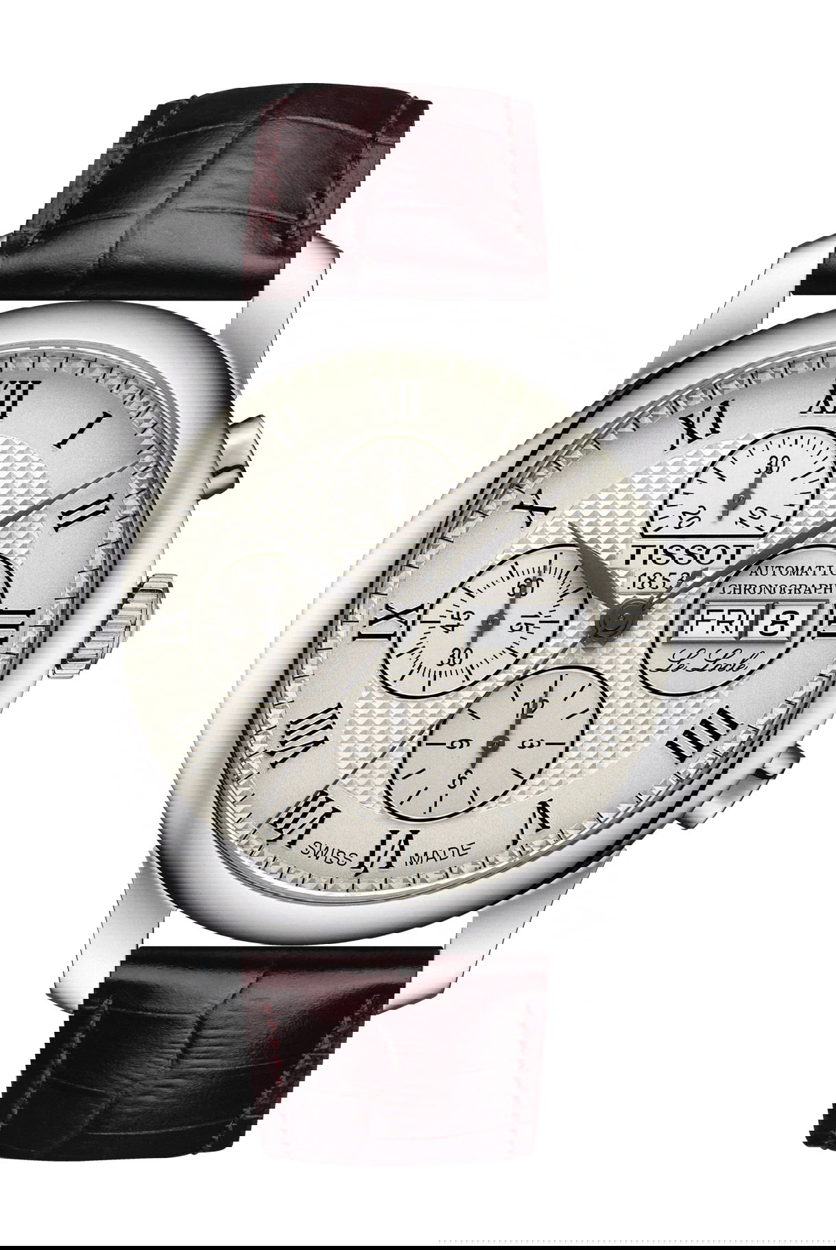 Tissot Le Locle Valjoux Chronograph luxury timepiece - detailed view