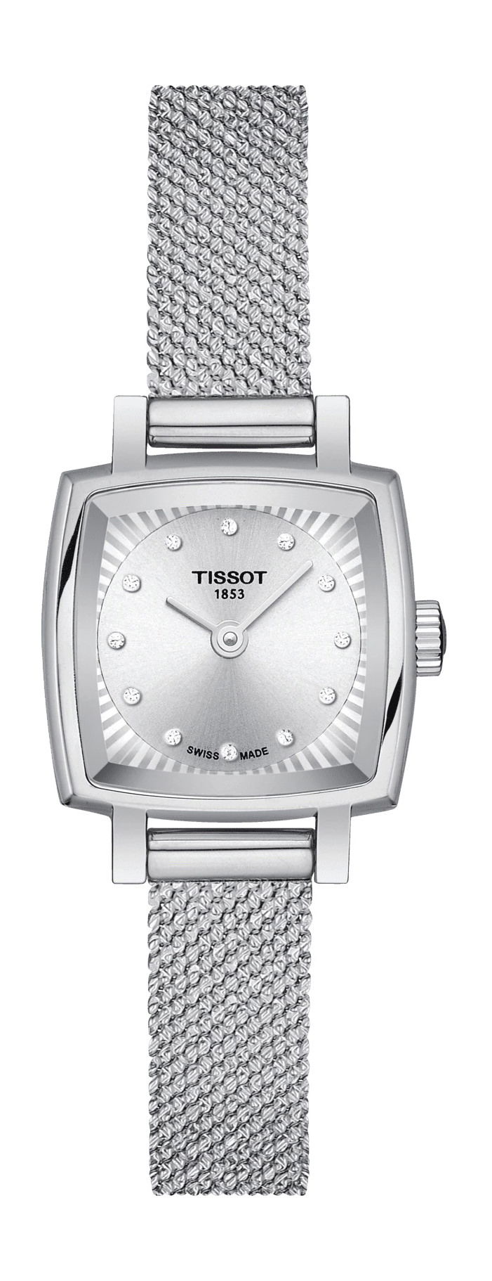 Tissot Lovely Square luxury timepiece - detailed view