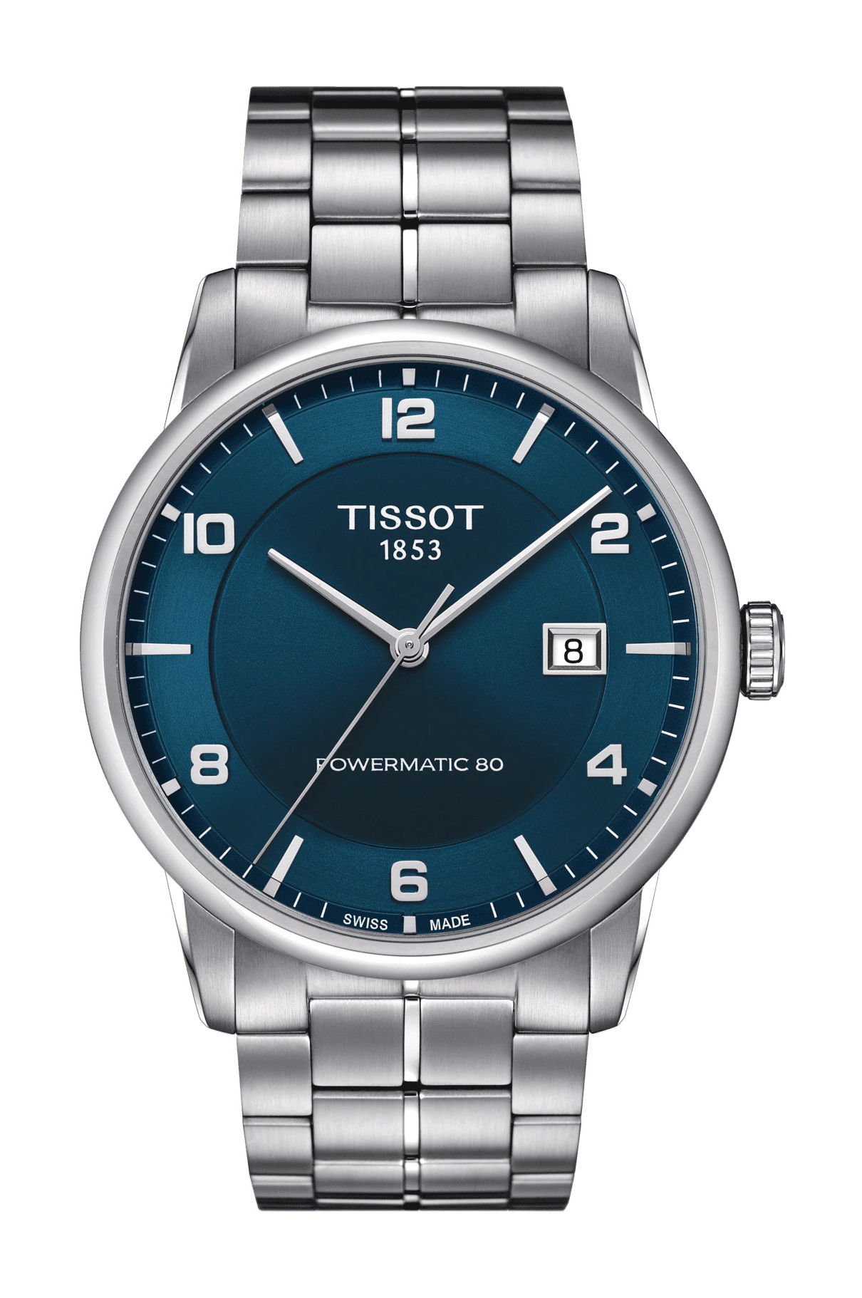 Tissot Luxury Powermatic 80 luxury timepiece - detailed view