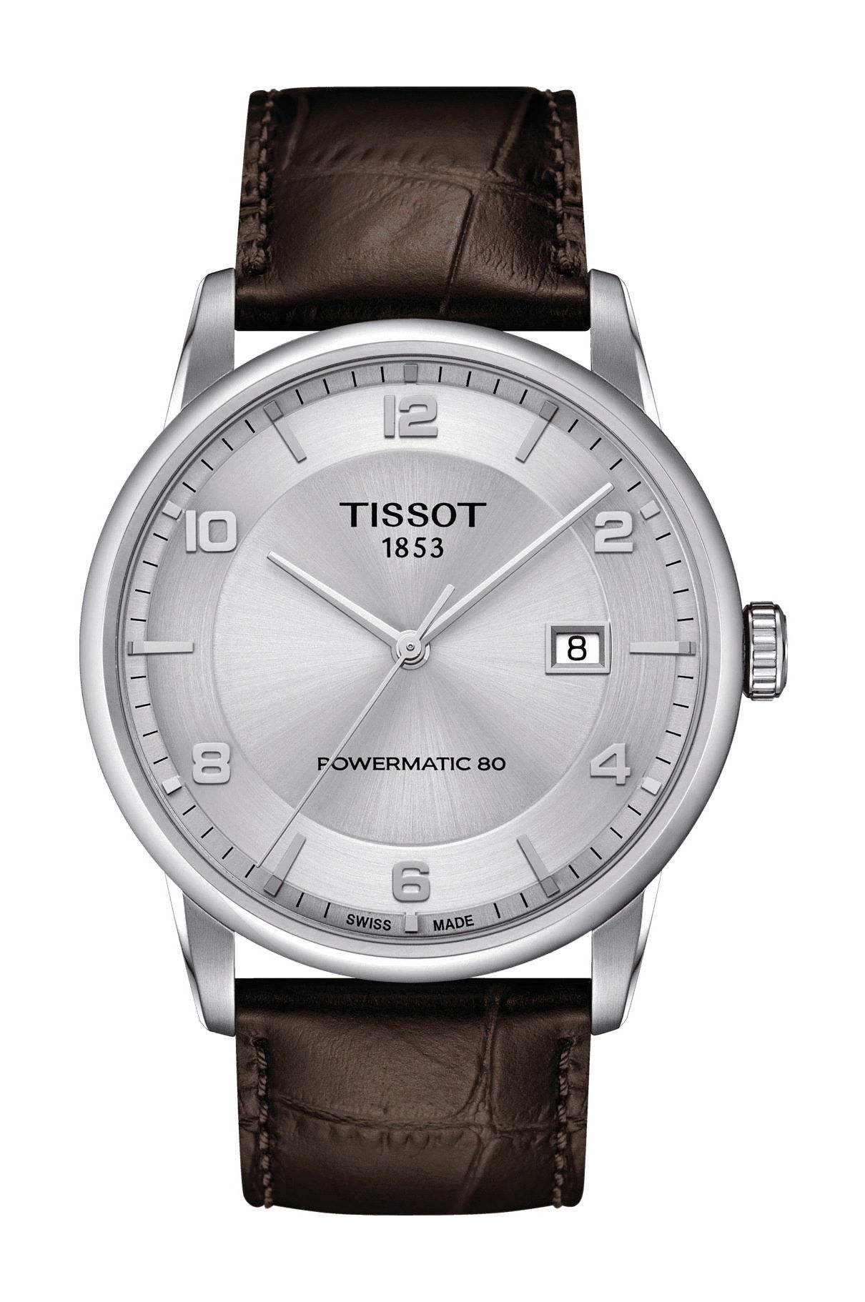 Tissot Luxury Powermatic 80 luxury timepiece - detailed view