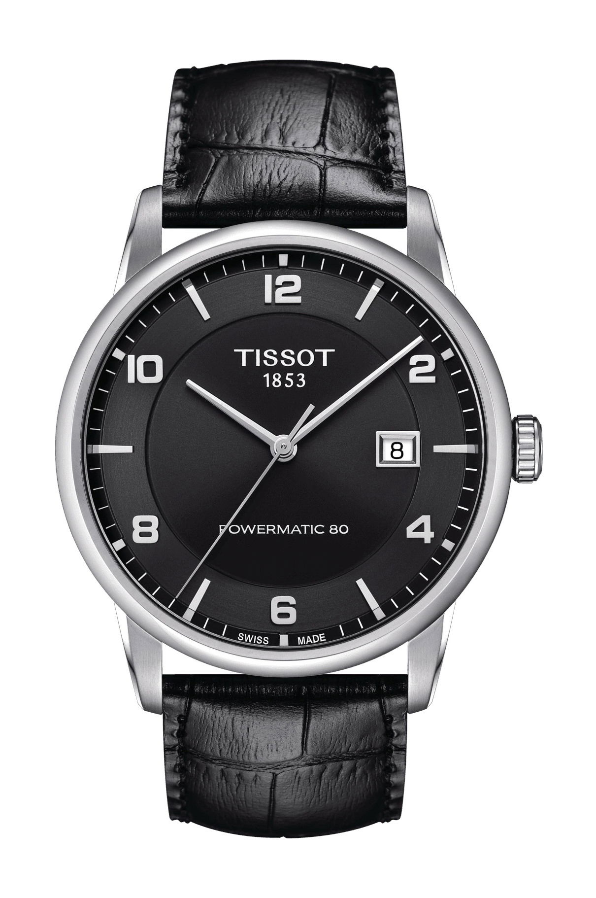 Tissot Luxury Powermatic 80 luxury timepiece - detailed view