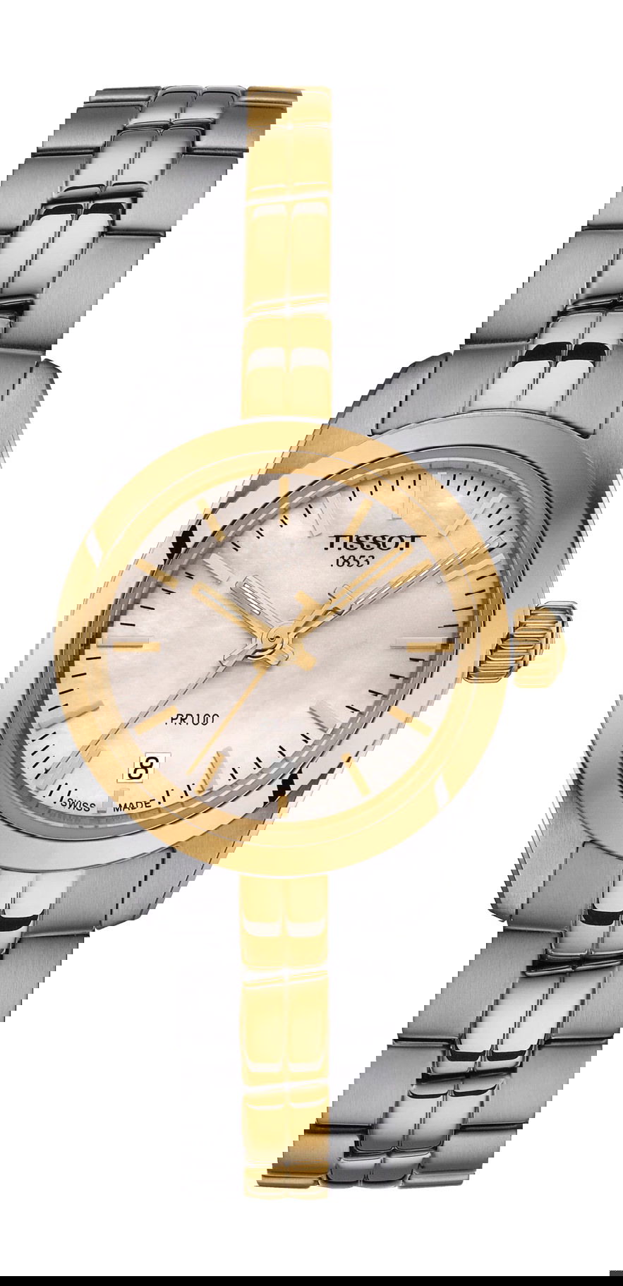 Tissot PR 100 Lady Small luxury timepiece - detailed view